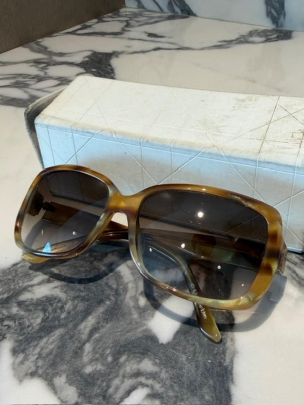 Dior Tortoise Shell Sunglasses
